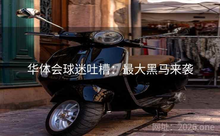 华体会球迷吐槽：最大黑马来袭